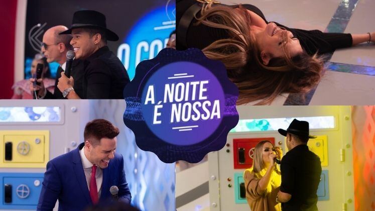 Com histórias emocionantes e muita música, o A Noite É Nossa levou alegria ao público na noite da última quarta-feira (7). Por trás das câmeras, a diversão é garantida e o show não pode parar. Sempre seguindo todos os protocolos de segurança, equipe e convidados são testados para o coronavírus. Confira o que rolou!
