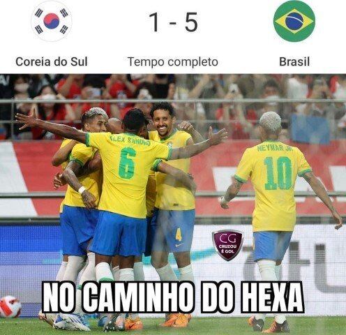 Torcedores brincam nas redes sociais após vitória da seleção brasileira