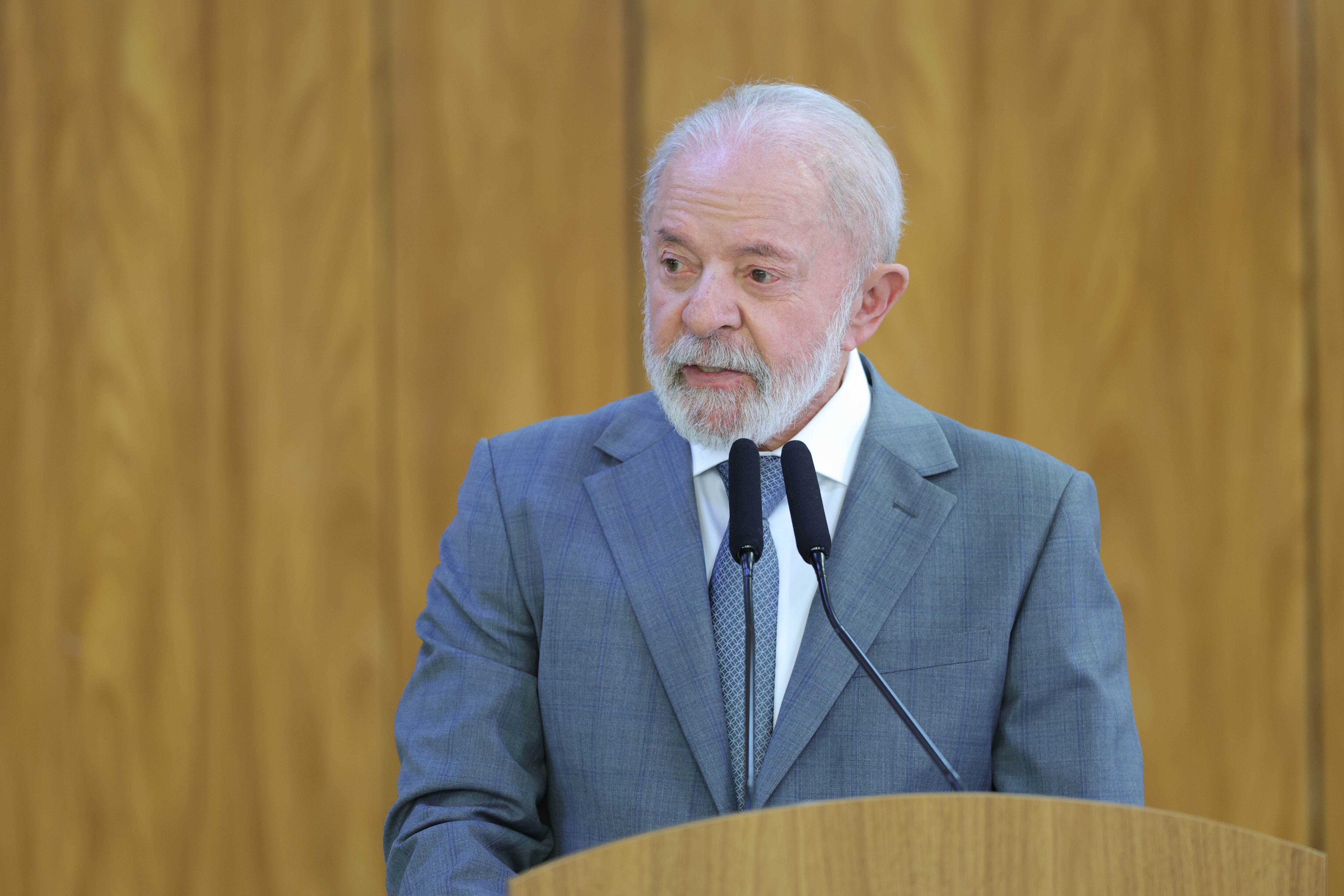Brasília, (DF) 09/07/2025 - O presidente Luiz Inácio Lula da Silva durante declaração conjunta à imprensa

Foto: Fabio Rodrigues-Pozzebom/ Agência Brasil