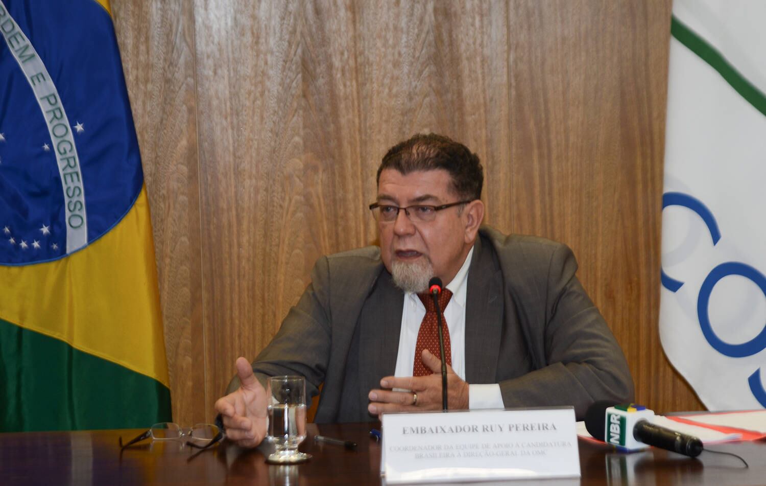 Pereira está no Brasil para as festas de fim de ano