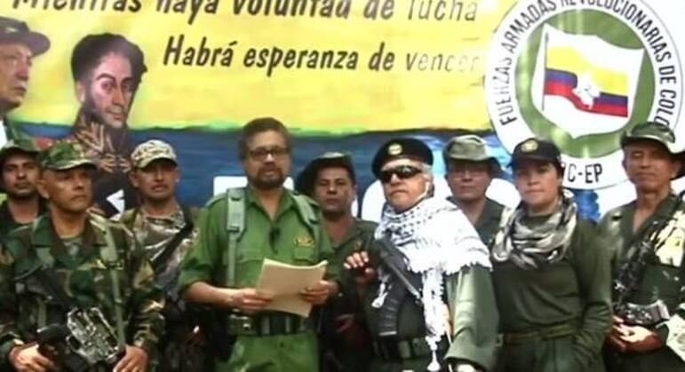 Membros das Forças Armadas Revolucionárias da Colômbia (Farc)

