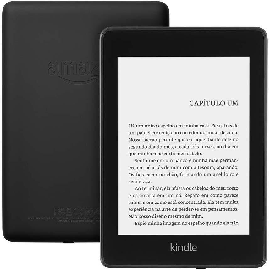 Kindle Paperwhite
Leve e fino, com tela antirreflexos que permite uma leitura confortável, mesmo em ambientes iluminados ou sob o sol. Por ser à prova d'água, oferece maior liberdade em áreas externas, na praia e na piscina.

Comprar agora na Amazon