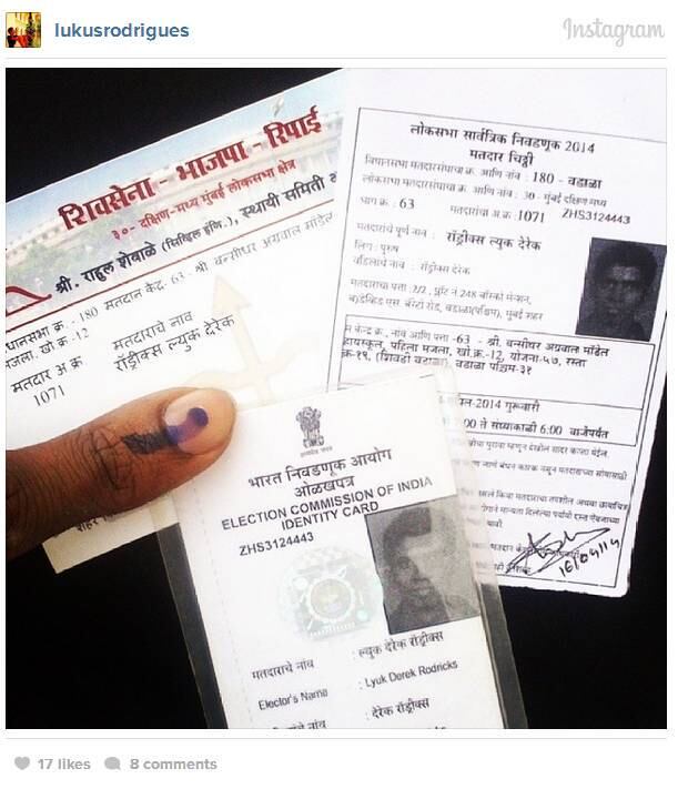 A marca sempre fez parte da tradição indiana mas agora, na primeira eleição geral da Índia desde que as mídias sociais foram introduzidas no país, o dedo marcado tornou-se um viral