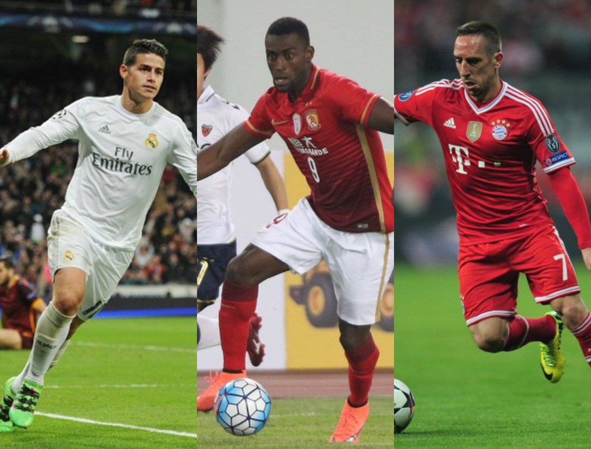 Até mesmo os principais jogadores do mundo também perdem valor no Mercado da Bola. Alguns deles desvalorizaram bastante nesta última temporada. James Rodriguez, Jackson Martínez e Ribery são apenas algumas opções da lista. Veja a seguir

Assista aos programas da Record no R7 Play