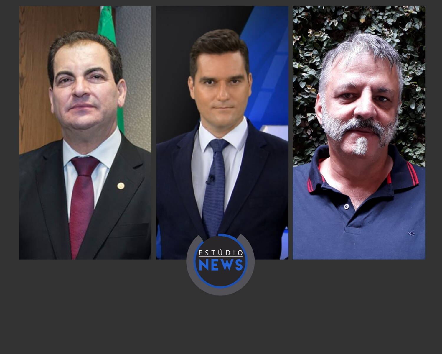 Na foto, Gilson Soares Lemes, Gustavo Toledo e Gustavo Gazzineli