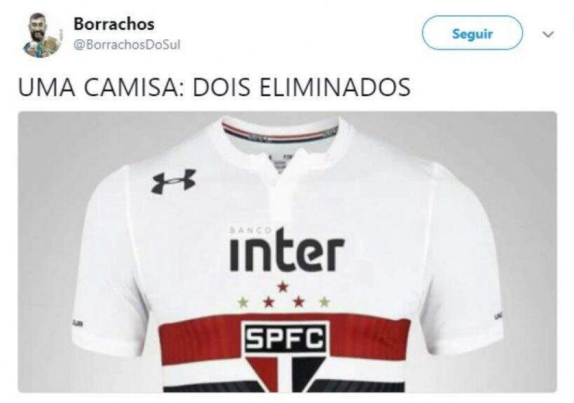 Meme eliminados Copa do Brasil