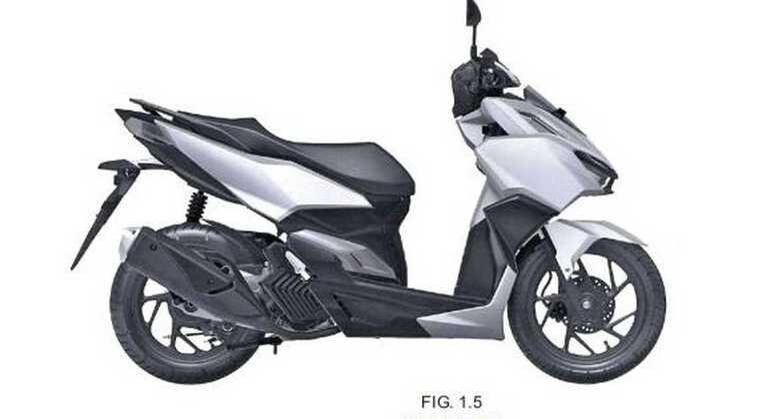 Moto tem compartimento de 18 litros