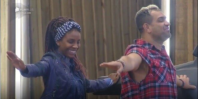 Luane Dias levou bronca dos colegas no reality
