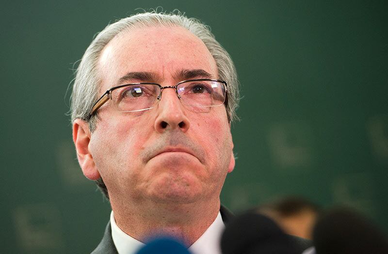 Cunha foi acusado formalmente de receber propina de US$ 5 milhões no esquema de corrupção na Petrobrás