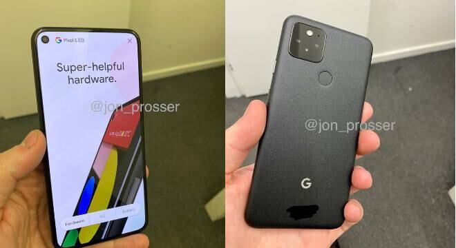 Imagens do novo Pixel 5 vazaram horas antes do lançamento