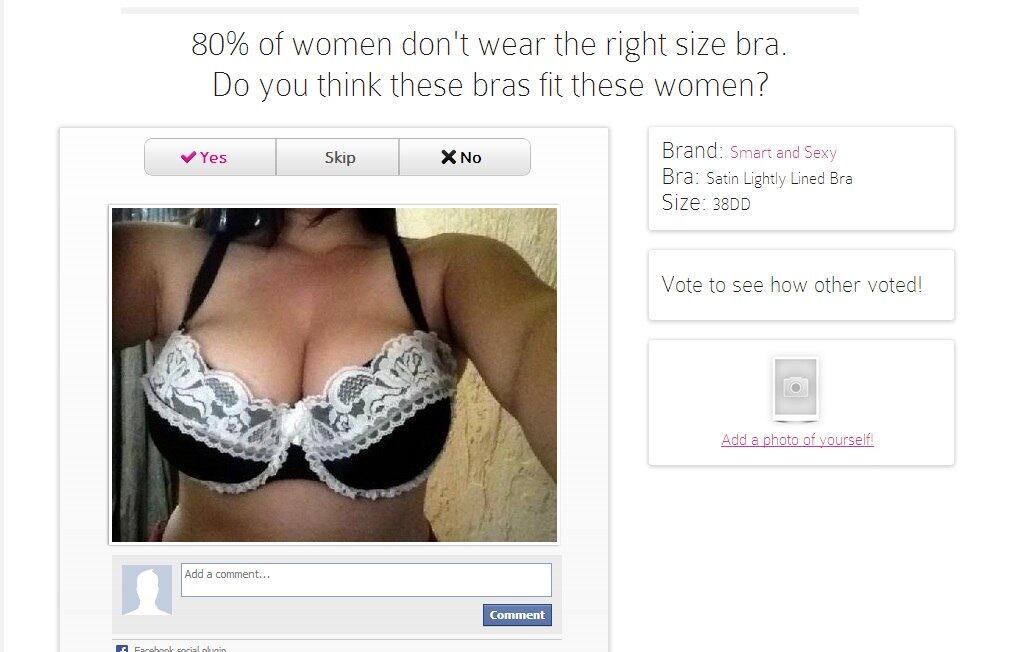 rede social, sutiã, tamanho