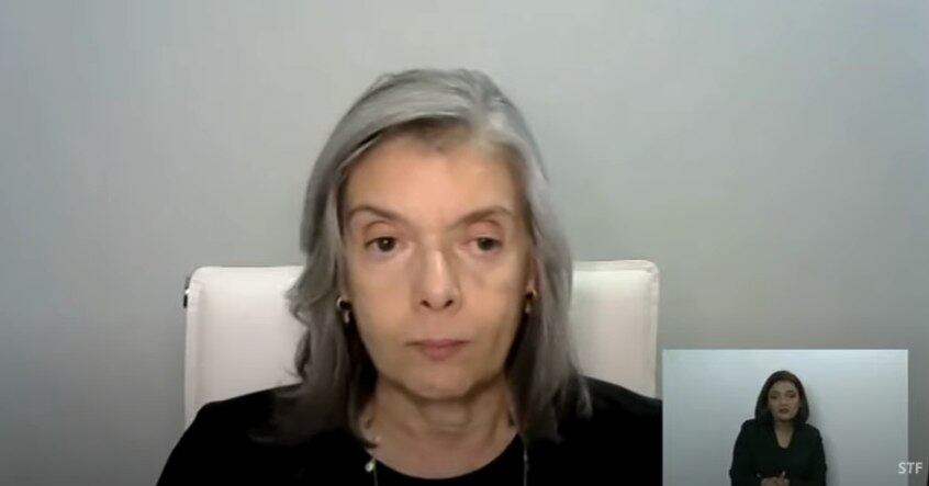 A ministra Cármen Lúcia, do STF