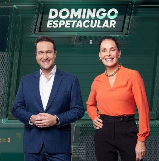 Eduardo Ribeiro e Carolina Ferraz lideram o jornalístico da Record TV

