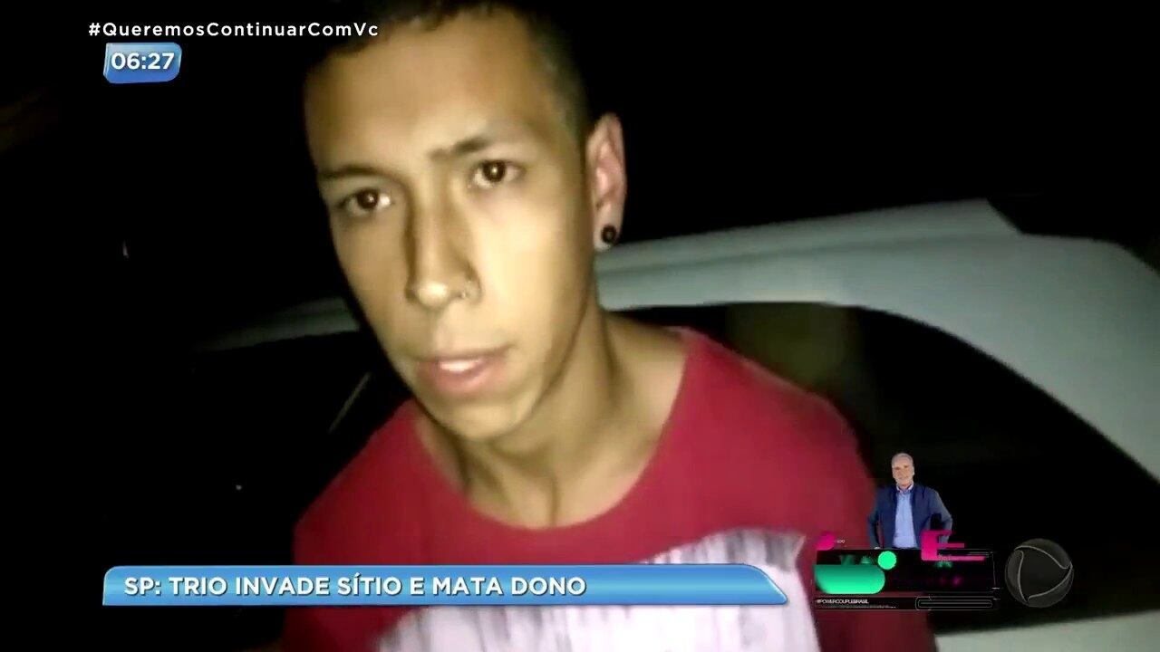 Um dos suspeitos do trágico assalto foi preso
na noite deste domingo (26). Josias Fernandes, de 20 anos, assume a
participação no crime, mas nega ter sido o autor do disparo que matou o
marceneiro