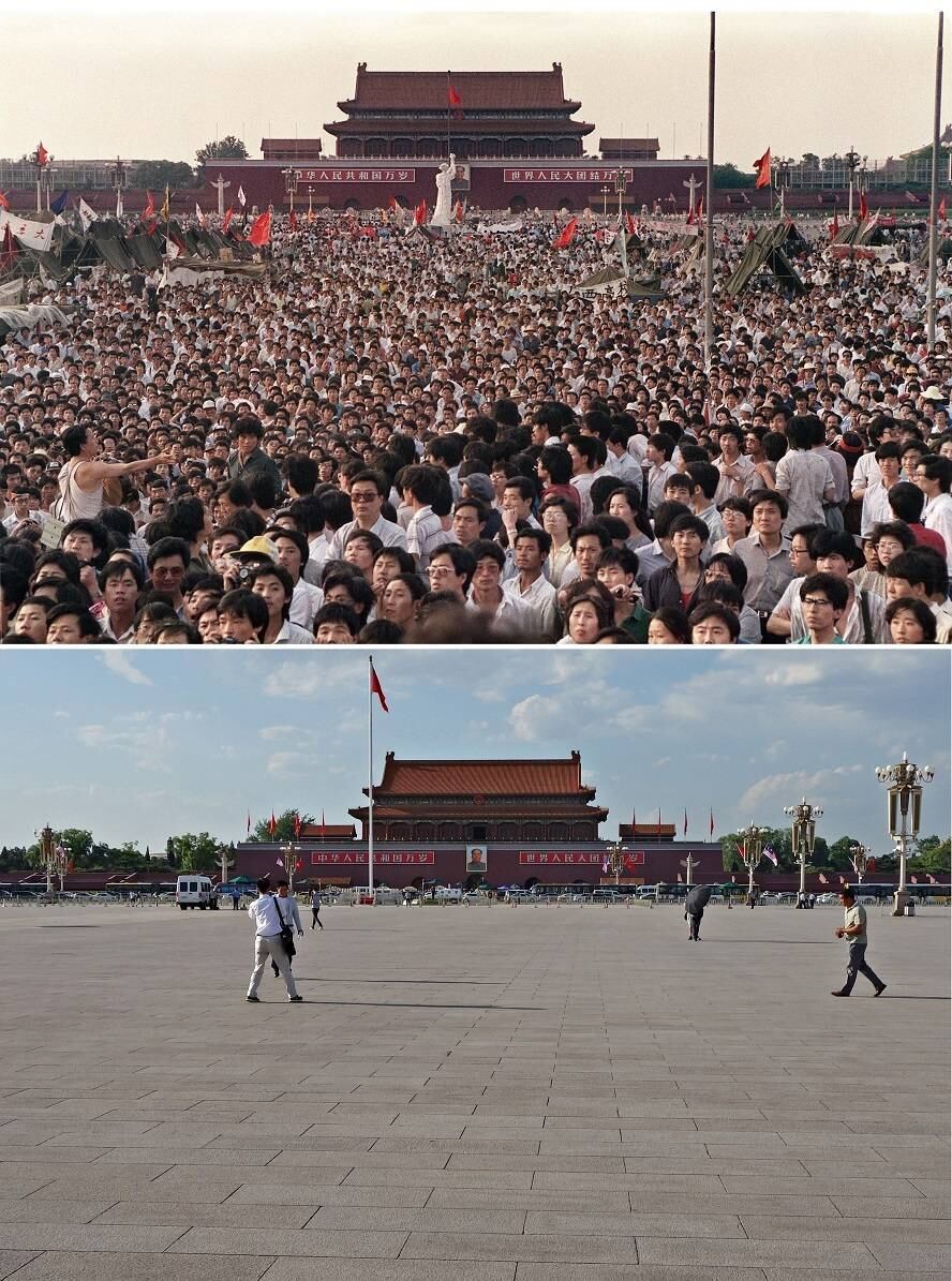 As manifestações foram desencadeadas pela morte do ex-secretário-geral do PC (Partido Comunista), Hu Yaobang, expulso do partido por defender maior abertura política. A população exigia a reintegração póstuma do ex-dirigente ao partido