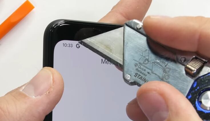 Celular Google 4 xl- Youtuber-teste de durabilidade