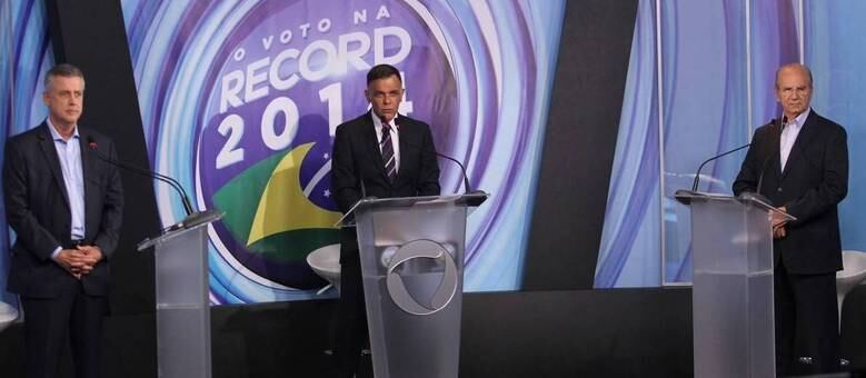 Rollemberg (à esq.) mantém a liderança nas pesquisas de intenção de voto contra Frejat (à dir.)