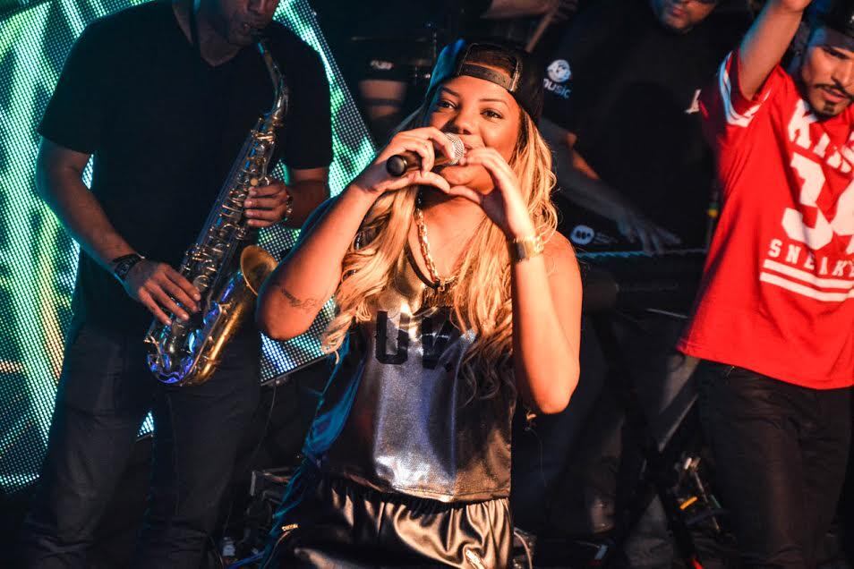 Ex-MC Beyoncé, Ludmilla subiu ao palco em São Paulo nesta sexta (31)