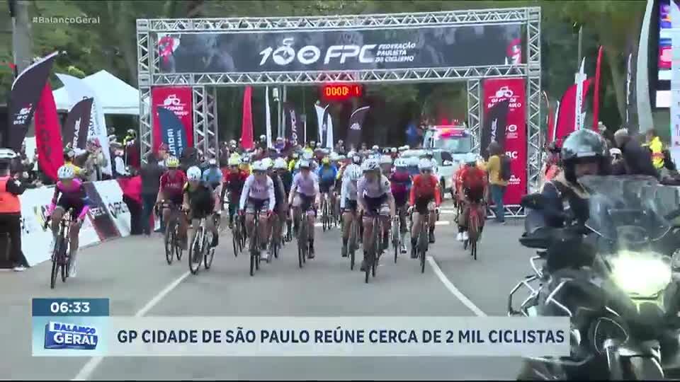 GP Cidade de São Paulo de Ciclismo reúne 2 mil ciclistas em evento