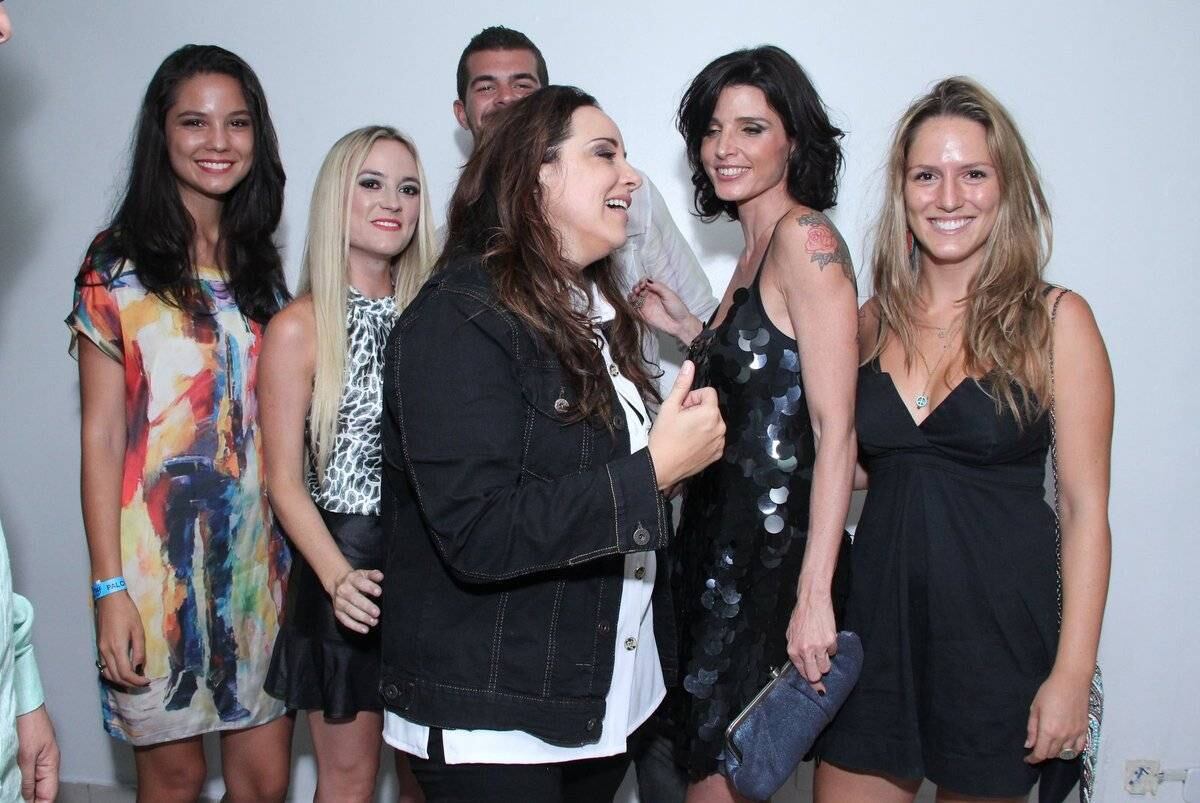 Famosos marcaram presença no show de Ana Carolina