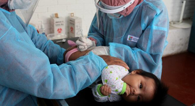 Campanha de vacinação é direcionada a crianças de até 5 anos