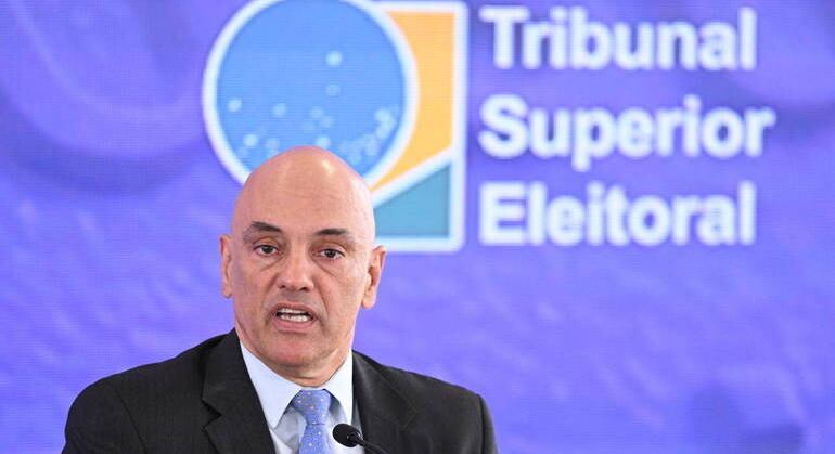 O presidente do Tribunal Superior Eleitoral (TSE), ministro Alexandre de Moraes