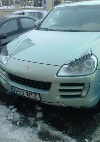 Porsche de menininha!