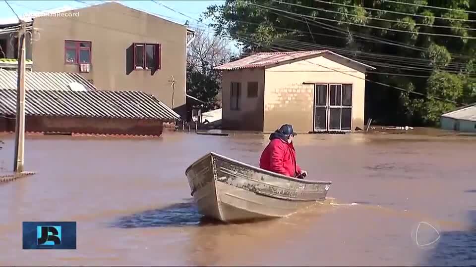 Sobe para 143 o número de municípios afetados pelas fortes chuvas no RS