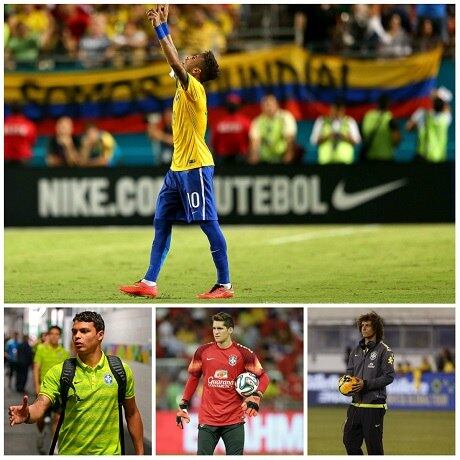 O técnico Dunga convocou 23 jogadores na última quinta-feira (23) para amistosos da seleção brasileira. Defendendo o time canarinho, os craques não ganham nem sequer um real, mas o mesmo não vale para os clubes de cada um, que pagam uma fortuna para os atletas. Veja a seguir os salários das estrelas

Vídeo: Defesa sólida e Neymar goleador são os destaques da nova Era Dunga