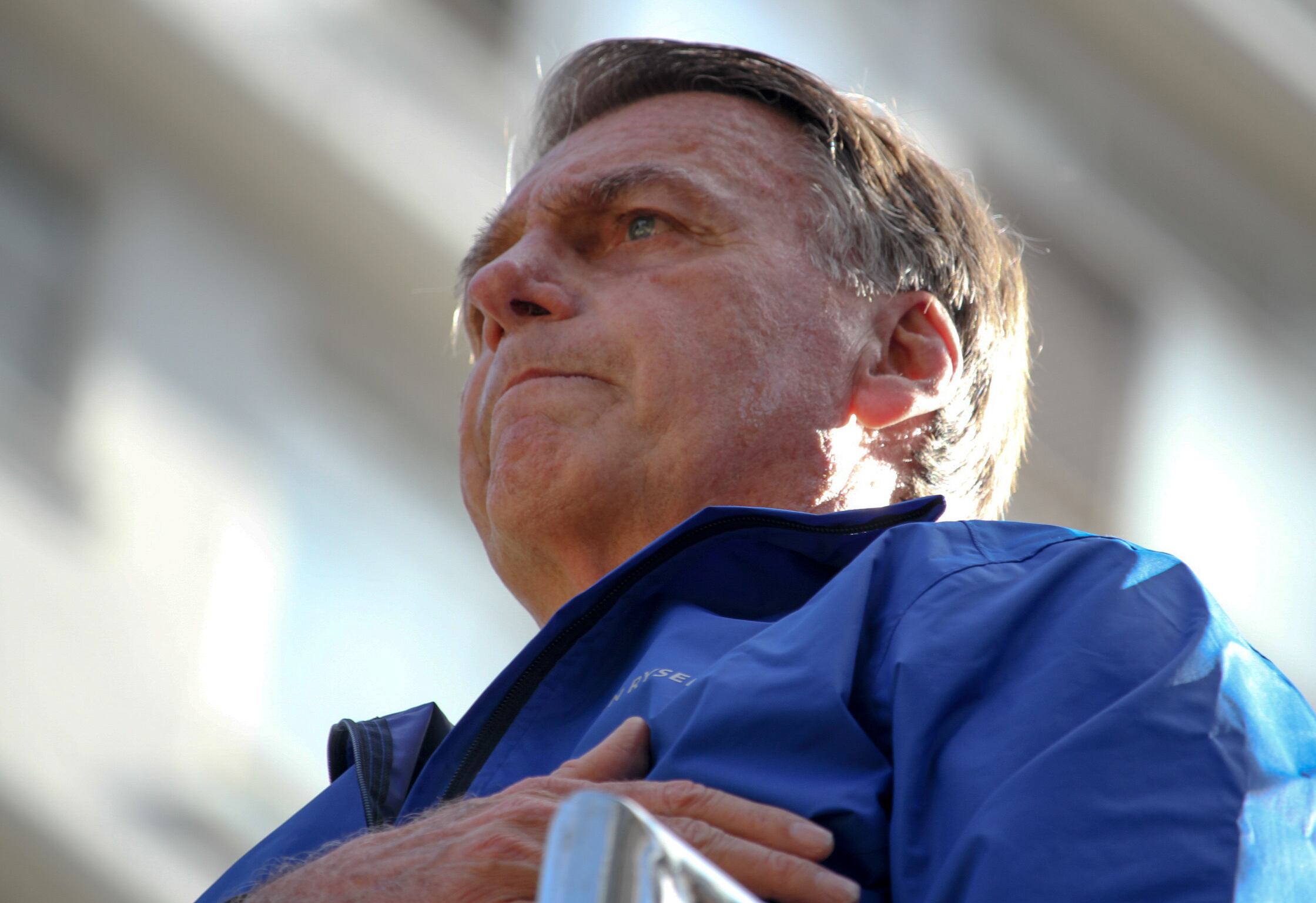 O ex-presidente Jair Bolsonaro