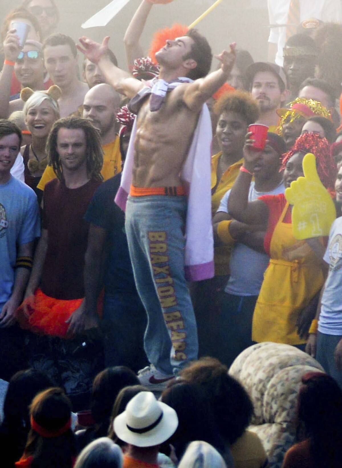 E essa pose de "eu sou o rei do mundo"? Maravilhoso!