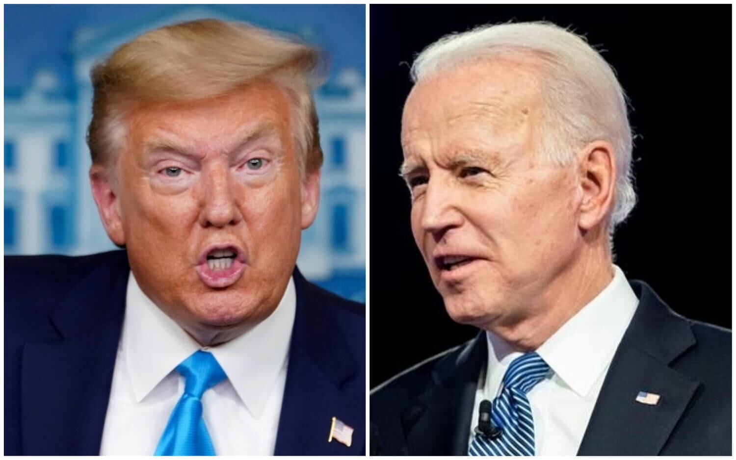 Aprovação de Trump oscila, enquanto Biden vira concorrente oficial dos Democratas