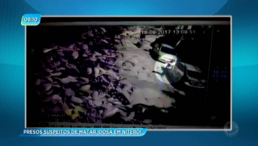 Câmera de segurança flagrou ação dos criminosos