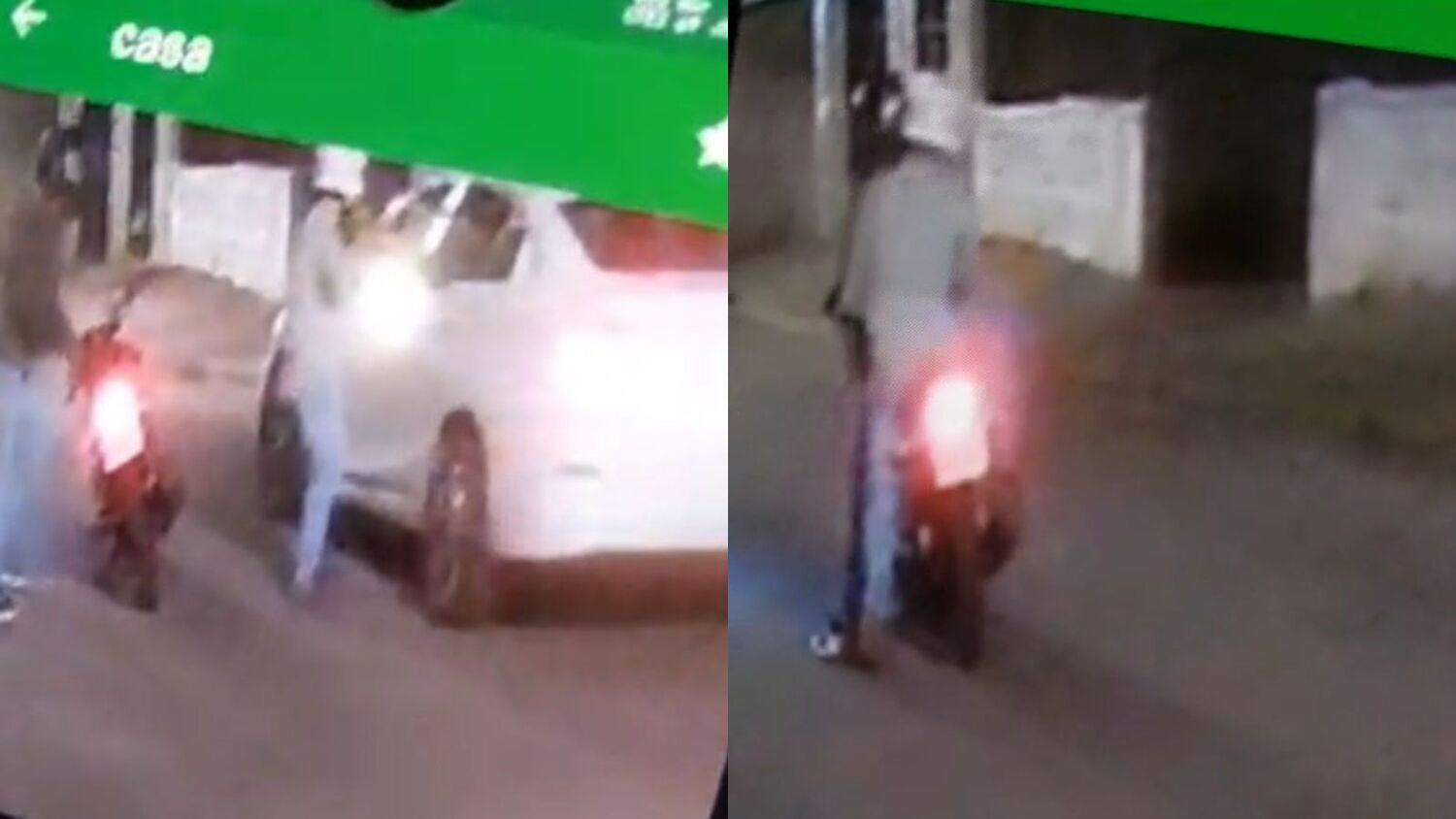 Criminosos fugiram após o crime