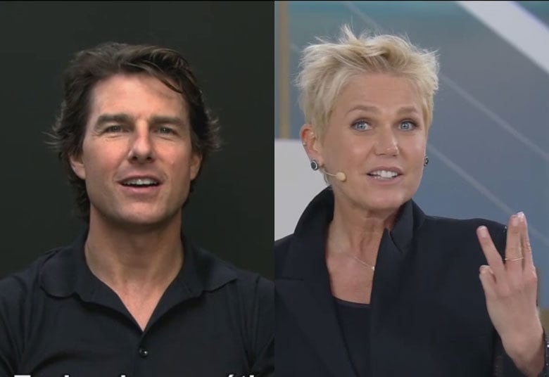 Alfinetou a concorrência e disse que é "dura de matar um, dois e três"

+ 20 fotos resumem como foi a estreia da Xuxa na Record

> Acesse o R7 Play e assista na íntegra a todos os programas da Record! Clique e experimente de graça!
