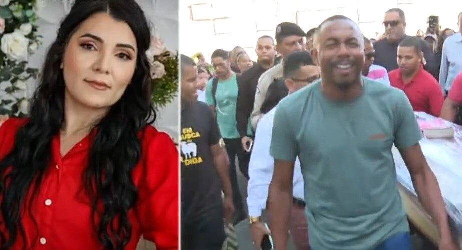 A cantora Sara Mariana: corpo foi enterrado nesta terça