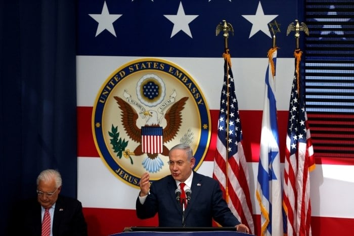 Netanyahu agradeceu Donald Trump