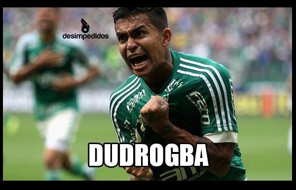 O Palmeiras, que venceu o Avaí no sábado com um golaço de Dudu, recebeu elogios ao invés de ser zoado, como de costume