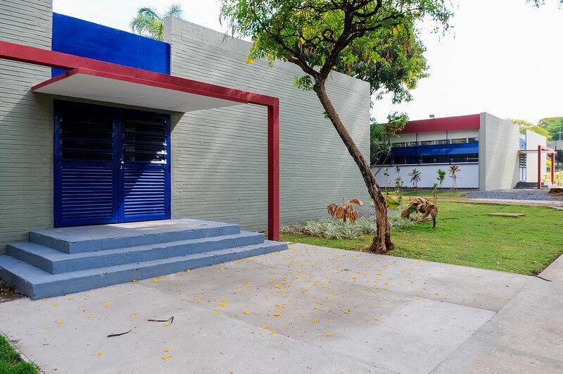 Nova estrutura do Centro de Ensino Fundamental Caseb