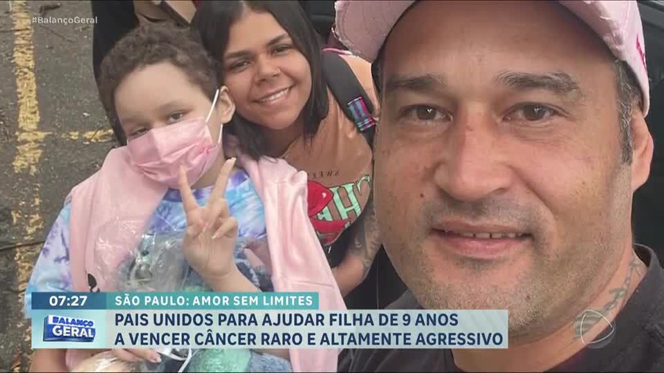 Pais largam empregos para cuidar de filha com câncer e sofrem com dificuldades financeiras