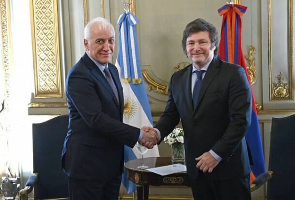 Milei presidente da Armênia