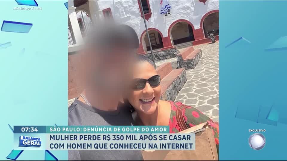Mulher perde R$ 350 mil após se casar com homem que conheceu pela internet