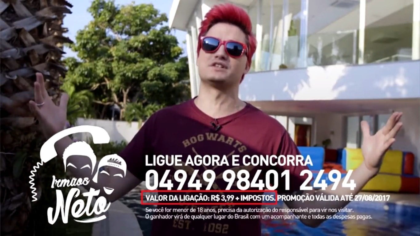 Felipe Neto, no vídeo no YouTube que sofreu punição do Conar e foi retirado do ar