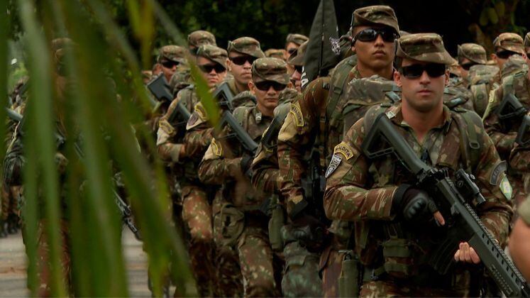 Encerramento do curso de Selva