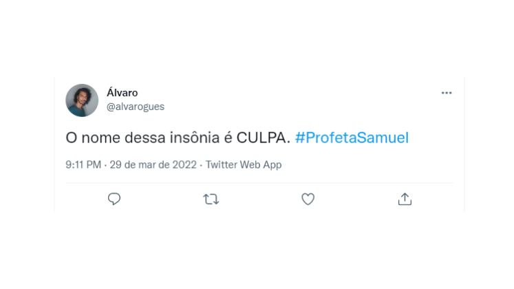 Finéias contou a Eli que não estava conseguindo dormir, logo, o público encontrou um motivo para a insônia do sacerdote 
