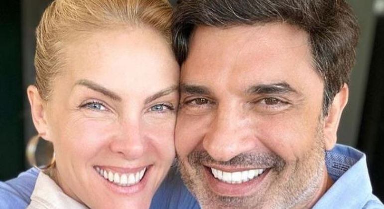 Apresentadora Ana Hickmann assumiu o namoro com o chef de cozinha Edu Guedes hoje (12)