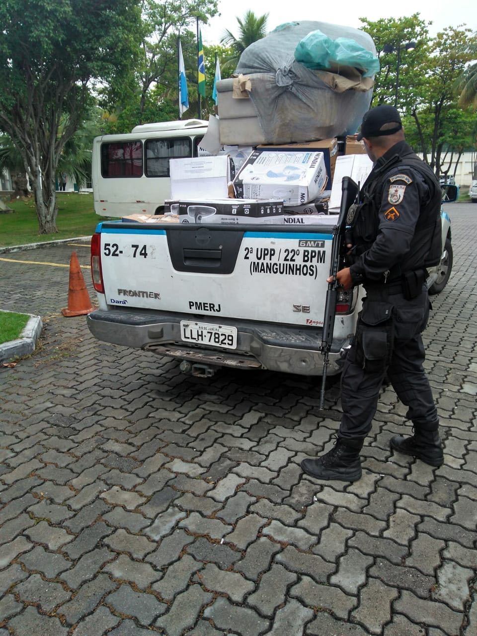 Carga foi roubada de uma rede de varejo
