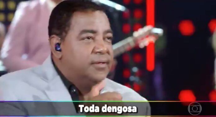 Luiz Carlos no 'Domingão do Faustão'