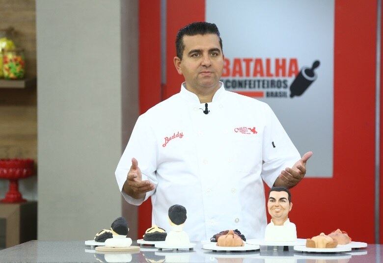 No episódio de Batalha dos Confeiteiros desta quarta-feira (23), os participantes terão um desafio e tanto: esculpir o rosto do chef Buddy Valastro em pasta americana