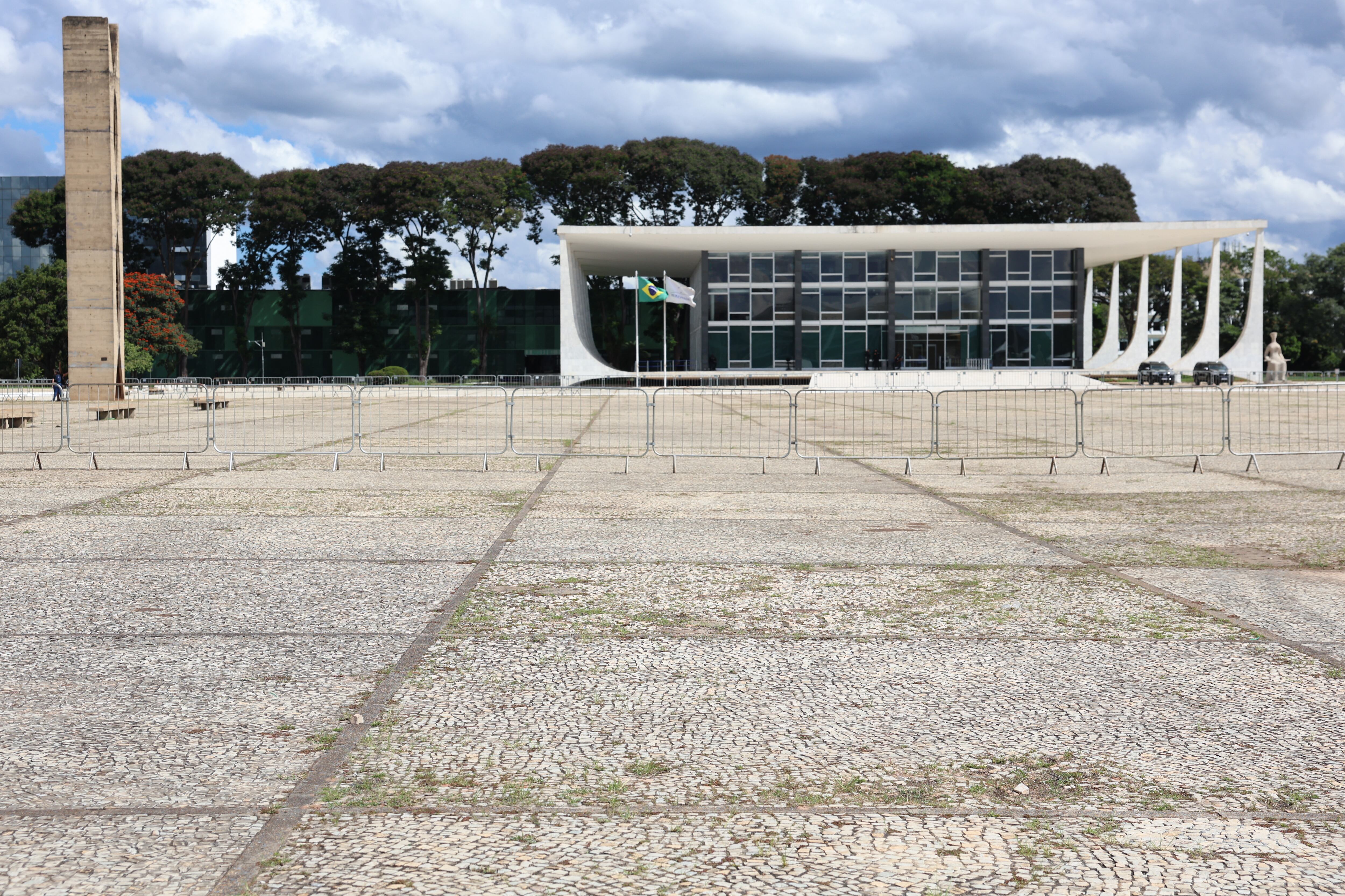 Brasília, (DF) - Projeto de recuperação da Praça dos Três Poderes. Foto Valter Campanato/Agência Brasil.